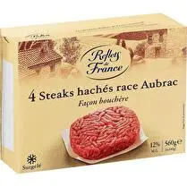 Reflets de France, Steak Hache Aubrac 4X140G
