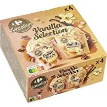 Carrefour, Pot Glace Vanille X4 240G