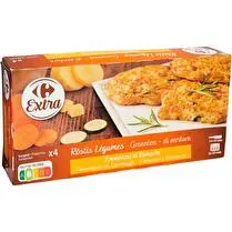 Carrefour, Rosti Legume Emmental 400G