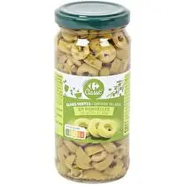 Carrefour, Olives vertes en rondelles
