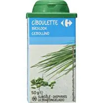 Carrefour, ciboulette surgelée