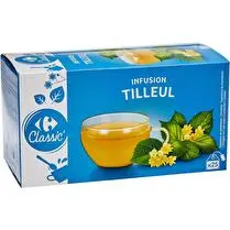 Carrefour, Infusion tilleul x 25