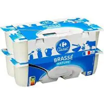 Carrefour, Yaourts nature brassé