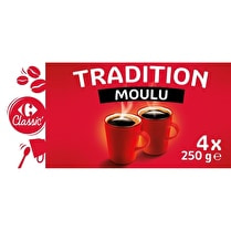Carrefour, Café moulu Tradition