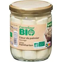Carrefour, Coeurs de palmier sauvage BIO