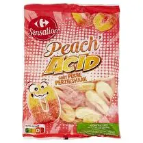 Carrefour, Bonbons Peach'Acid