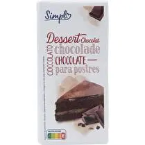 Simpl, Tablette de Chocolat Dessert