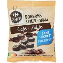 Carrefour, Bonbons sans sucres Saveur café