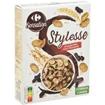 Carrefour, Céréales 3 céréales chocolat noir