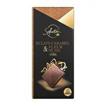 Carrefour, Tablette de chocolat noir caramel fleur de sel