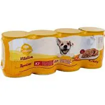 Carrefour, Pâtée Pour Chien Adulte Boeuf Poulet Légumes