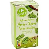 Carrefour, Infusion après-repas x 25