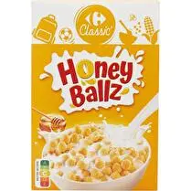 Carrefour, Céréales Miel Ballz Miel