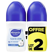 Monsavon, Déodorant Coton