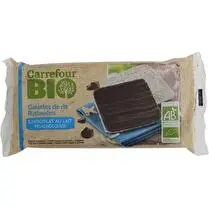 Carrefour, Galettes de riz Chocolat au lait BIO