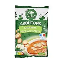 Carrefour, Croûtons saveur ail