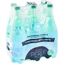 Carrefour, Eau minérale finement pétillante Source Perle