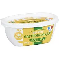 Carrefour, Beurre gastronomique demi-sel