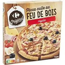 Carrefour, Pizza cuite au feu de bois Royale