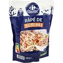 Carrefour, Râpé de surimi