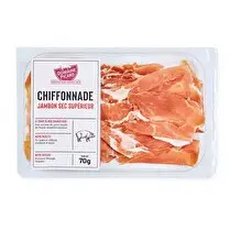 Domaine picard, Chiffonade de jambon sec