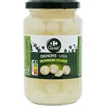 Carrefour, Oignons au vinaigre