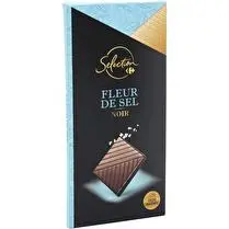 Carrefour, Tablette de chocolat noir fleur de sel