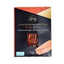 Carrefour, Emincés de saumon fumé aux 5 baies ASC