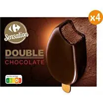 Carrefour, Bâtonnet glacé double Double chocolat
