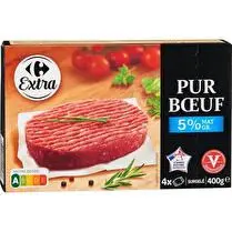Carrefour, St.Hache P.Boeuf 5% 4X100G