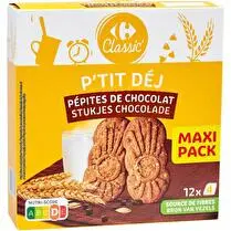 Carrefour, P'tit Dej pépites de chocolat