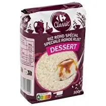 Carrefour, Riz Rond Spécial Dessert