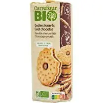 Carrefour, Biscuits bio fourrés chocolat