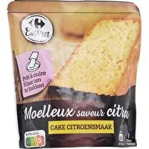 Carrefour, Préparation Moelleux saveur citron - Doypack 500 g