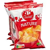 Carrefour, Chips nature