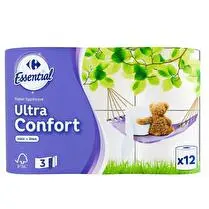 Carrefour, Papier toilette ultra confort Ultra confort blanc