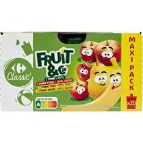 Carrefour, Compote assortiment aux fruits