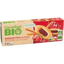 Carrefour, Barquette à la fraise