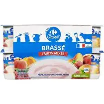 Carrefour, Yaourt fruits mixés brassé