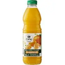 Carrefour, Jus de Clémentine Sans Sucres Ajoutés