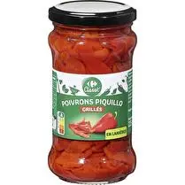 Carrefour, Poivrons Piquillo grillés en lanières