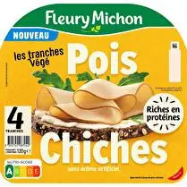 Fleury michon, Tranches végé pois chiches x 4 tranches