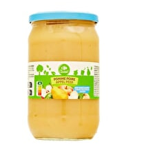 Carrefour, Compote sans sucre ajouté  Pomme/poire
