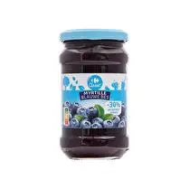 Carrefour, Confiture myrtille allégée en sucres