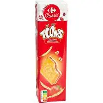 Carrefour, Biscuits goût fraise