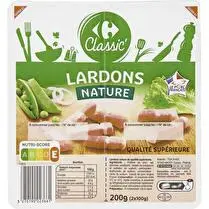 Carrefour, Lardons Nature