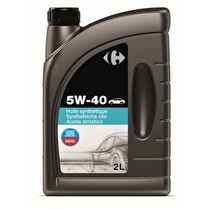 Carrefour, Huile synthétique 5W-40 essence diesel