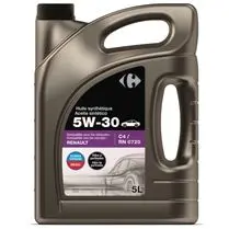 Carrefour, Huile 5W-30 essence diesel fap C4 RN 0720