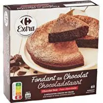 Carrefour, Fondant au chocolat noir 6 parts