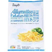 Simpl, Allumettes frites pour friteuse
